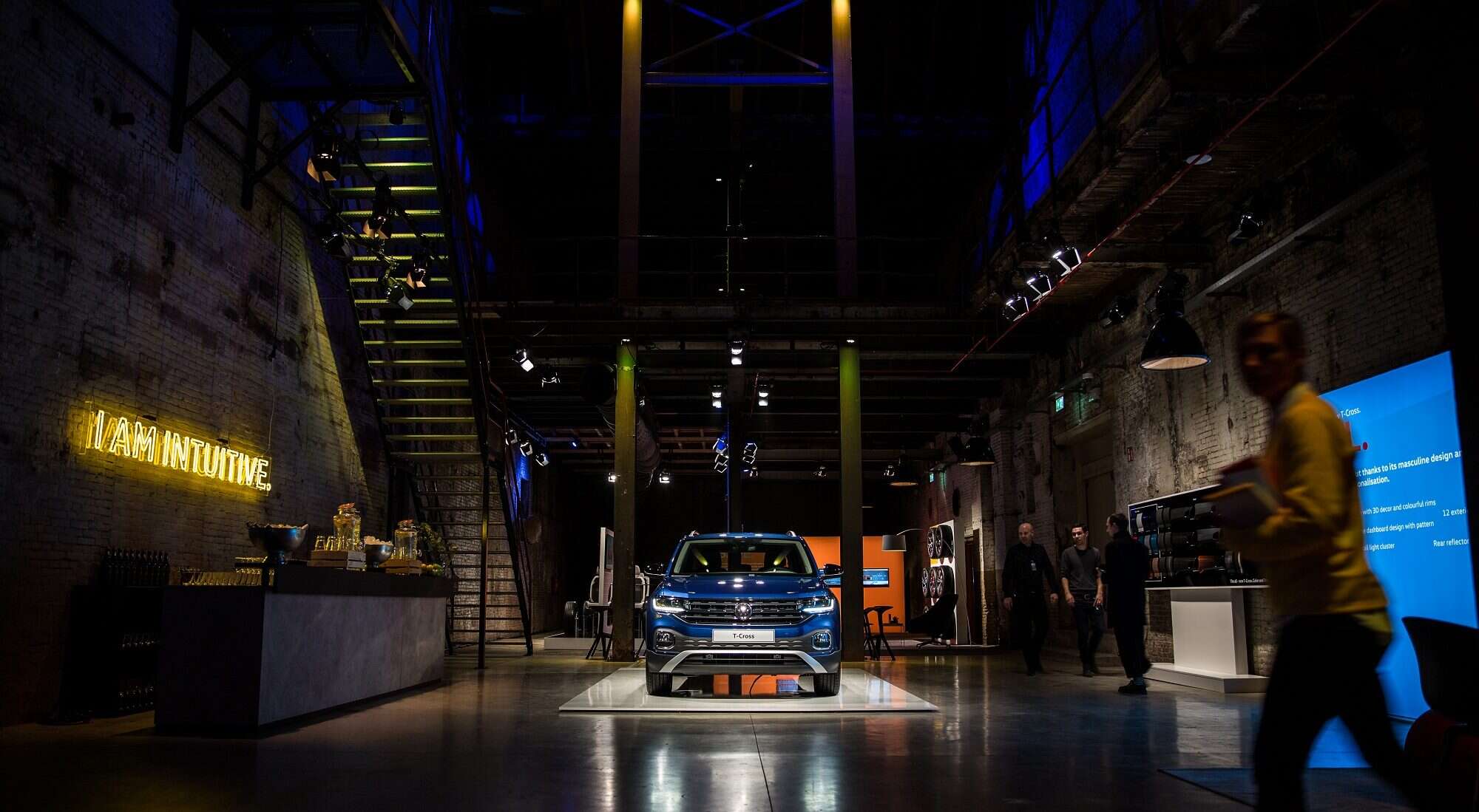 Nieuwe Volkswagen T-Cross wereldpremière bij SugarFactory in Nederland.